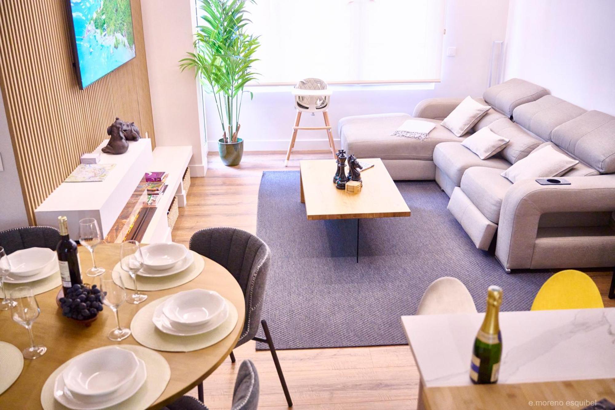Apartamento Nuevo Lujoso Suites Centro Bilbao Wifi ,Parking Gratis Buitenkant foto
